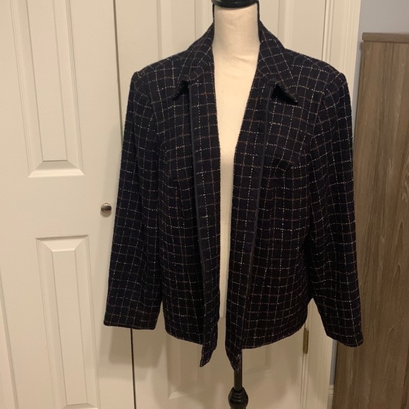 Emma James Jackets & Blazers - Emma James Women’s Plus Tweed Jacket